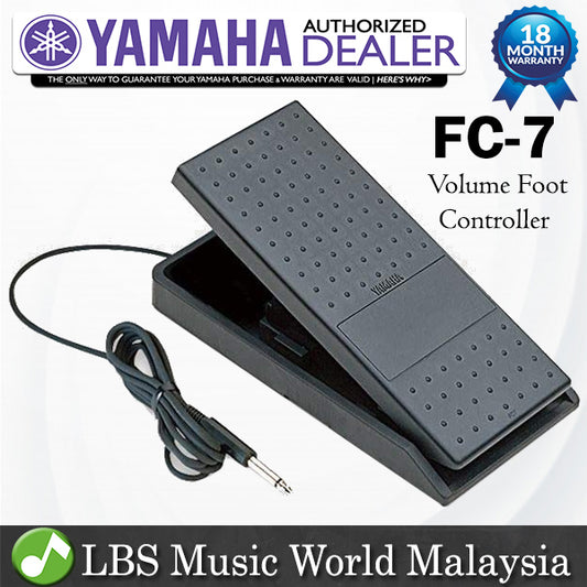 Yamaha FC7 Volume Expression Pedal with Fortissimo Function Controller Adjustable Pedal Angle (FC 7)