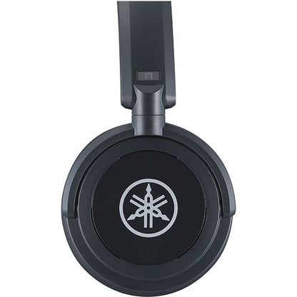 Yamaha HPH-100 Headphone Dynamic Closed Back Rotatable Headphones for Instrument Black (HPH100 HPH100B)