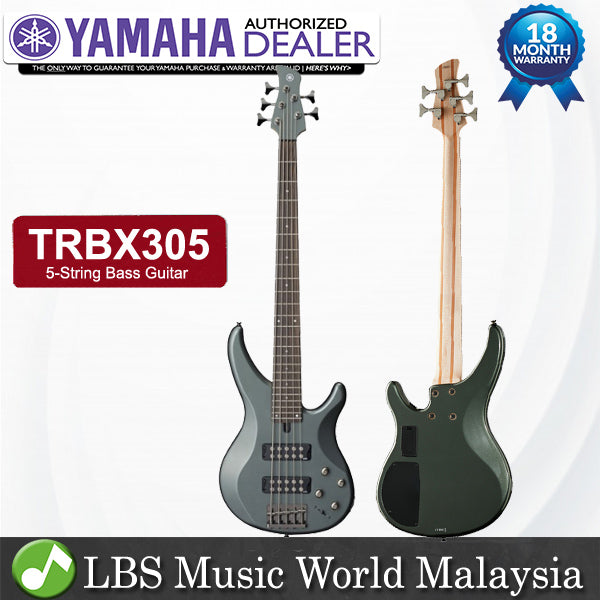 YAMAHA TRBX305 5 String Bass Guitar Basses Bundle Intermediate Series (TRBX 305)