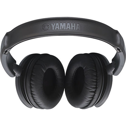Yamaha HPH-100 Headphone Dynamic Closed Back Rotatable Headphones for Instrument Black (HPH100 HPH100B)