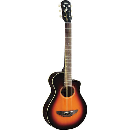 Yamaha APXT2 Acoustic Guitar 3/4 Travel Acoustic Electric Guitar Package - Old Violin Sunburst