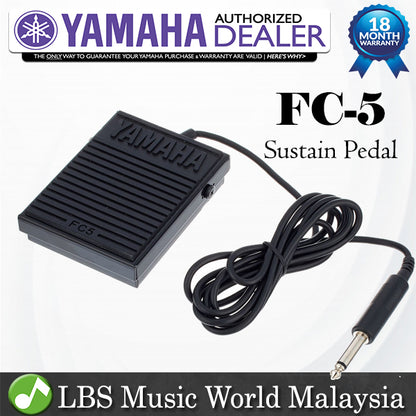 Yamaha FC5 Foot Switch Square Style Sustain Damper Pedal (FC-5)