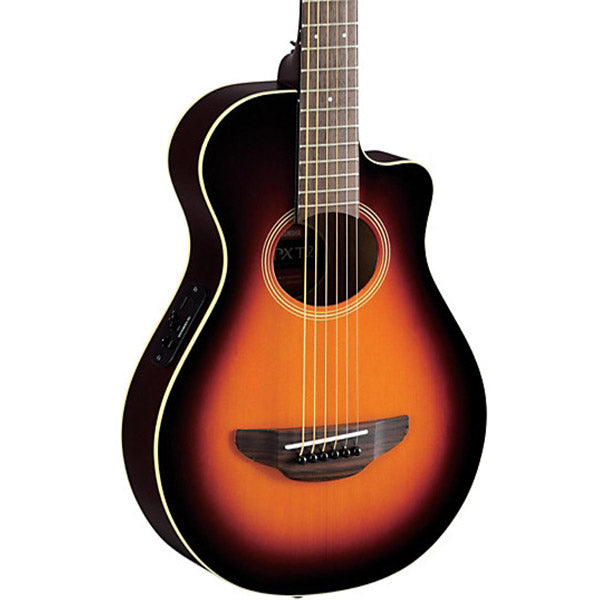 Yamaha APXT2 Acoustic Guitar 3/4 Travel Acoustic Electric Guitar Package - Old Violin Sunburst