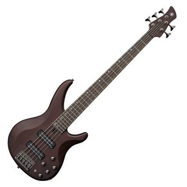Yamaha TRBX505 5 String Solid Mahogany Body Electric Bass Guitar - Package