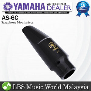 Yamaha AS-6C Mouthpiece Alto Saxophone Mouth Piece 6C High Quality Phenolic Resin (AS6C AS 6C)