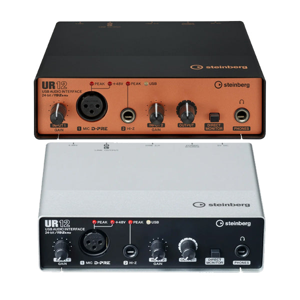 [Clearance] Yamaha Steinberg UR12 2 x 2 USB 2.0 audio interface with 1 x D-PRE and Cubase (UR 12)