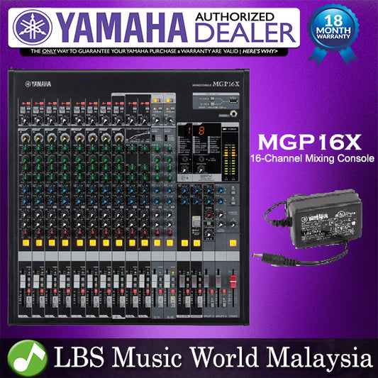Yamaha MGP16X 16 Channel Analog Mixer Mixing Console With USB and Effect FX (MGP 16X)