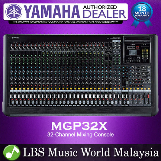 Yamaha MGP32X 32 Channel Analog Mixer Mixing Console with Effect (MGP32 MGP 32X)