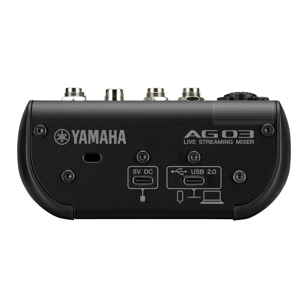 Yamaha AG03MK2 3 Channel Live Steaming Mixer with USB Audio