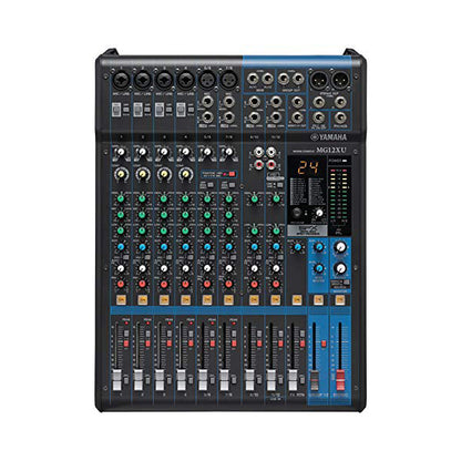 Yamaha MG12XU 12 channel Analog Mixer Mixing Console with Effects and USB (MG12 MG 12XU)