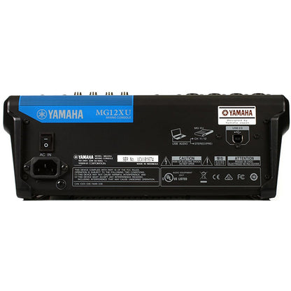Yamaha MG12XU 12 channel Analog Mixer Mixing Console with Effects and USB (MG12 MG 12XU)