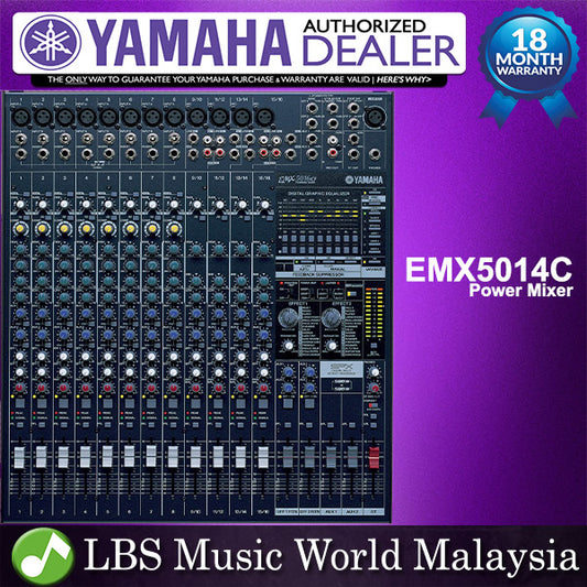 Yamaha EMX5014C 14 channel 1000W Powered Mixer (EMX 5014)
