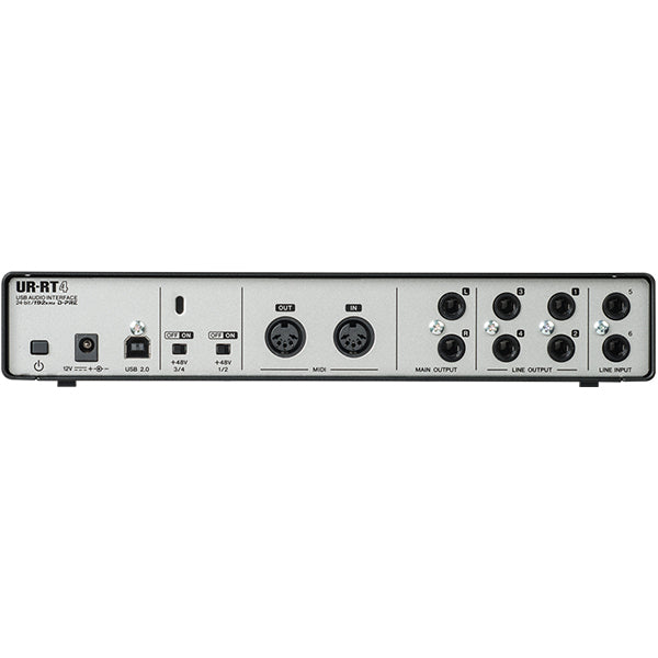 [Clearance] Yamaha Steinberg UR-RT4 4-channel USB Audio Interface with 4 Rupert Neve Transformers Included Software (UR RT4)