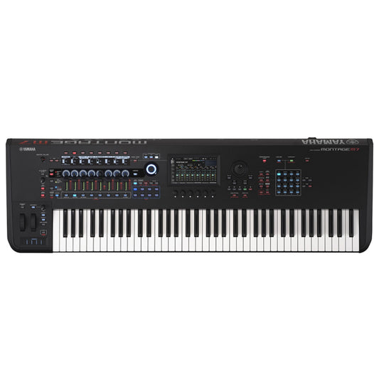 Yamaha Montage M7 76 key Synthesizer Music Workstation FSX Keyboard - Intermediate Package