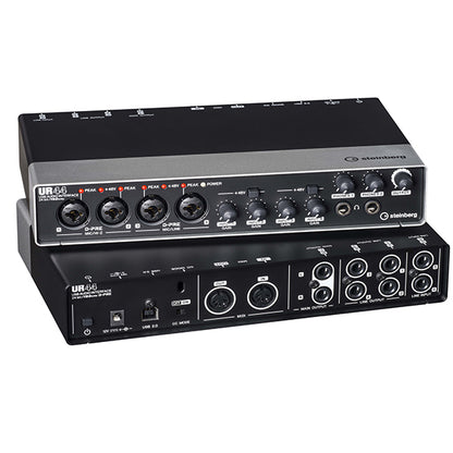 [Clearance] Yamaha Steinberg UR44 6 x 4 Audio Interface with 4 Class Preamps and Cubase AI Software