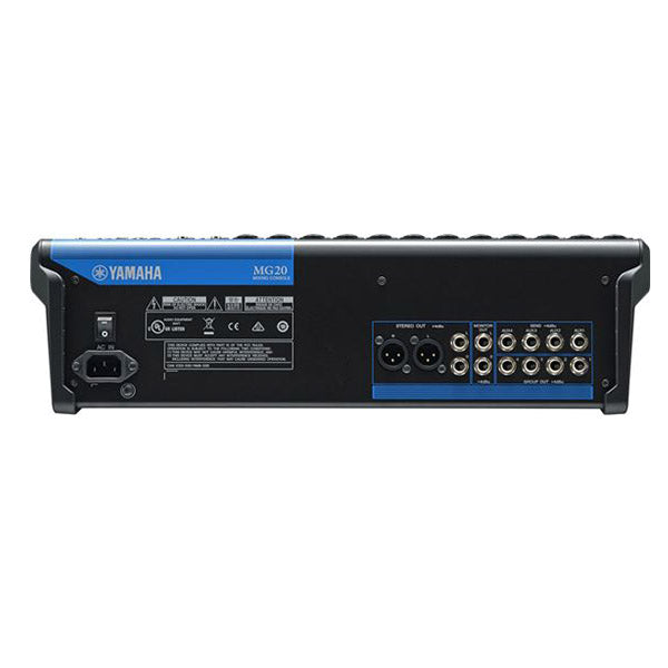 Yamaha MG20 Mixer 20-channel Stereo Analog Mixing Console Mixers (MG 20)