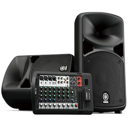 Yamaha StagePas 400BT 400 Watt Portable PA Systems with Bluetooth and 8-channel Mixer (Stage Pas)