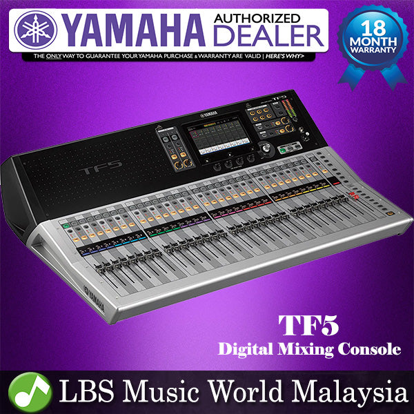 Yamaha TF5 Digital Mixer 32-input with 48 Mixing Channels (TF 5)