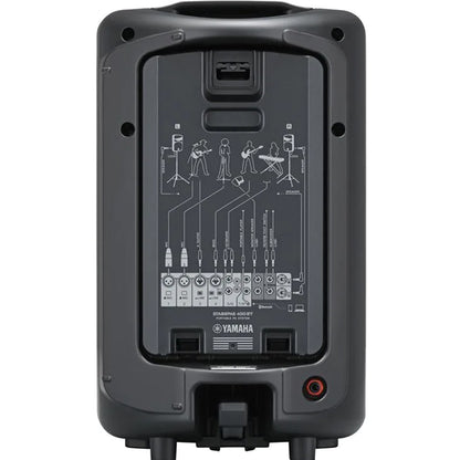 Yamaha StagePas 400BT 400 Watt Portable PA Systems with Bluetooth and 8-channel Mixer (Stage Pas)