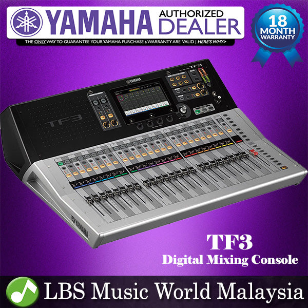Yamaha TF3 Digital Mixer 24 Input with 48 Mixing Channels (TF 3)