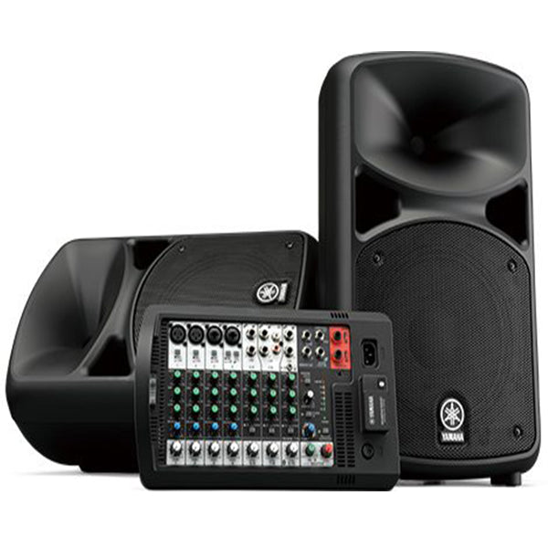 Yamaha StagePas 600BT 680Watt Portable PA Systems with Bluetooth and 10 Channel Mixer (Stage Pas)