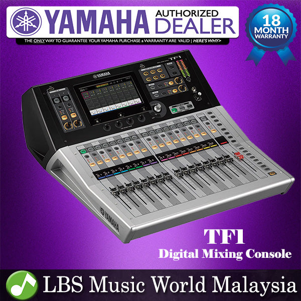 Yamaha TF1 Digital Mixer 16 Input with 40 Mixing Channels (TF 1)