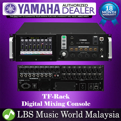 Yamaha TF-Rack 16 Channel Digital Rackmount Touchscreen Mixer (TF Rack)