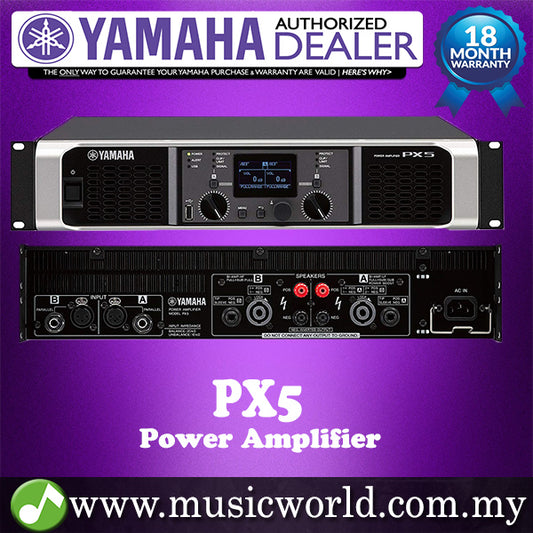 Yamaha PX5 Power Amplifier 2-channel 800W with EQ Power Mixer (PX 5)