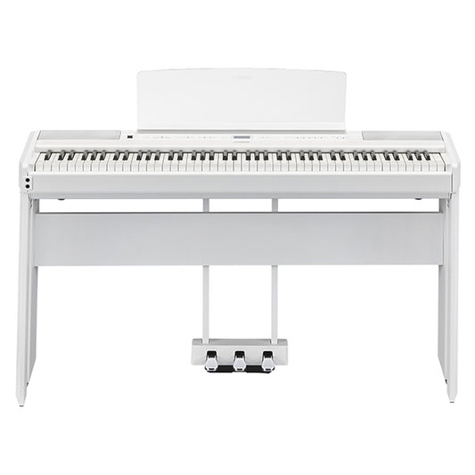 Yamaha P-515 88 Key Digital Piano Premium Package Electric Keyboard White (P515)