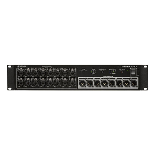 Yamaha Tio1608-D Digital Stage Box 16 Microphone Preamplifiers and 8 Line Outputs (Tio1608 / Tio 1608)