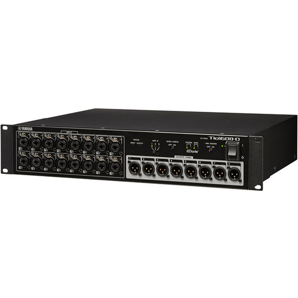 Yamaha Tio1608-D Digital Stage Box 16 Microphone Preamplifiers and 8 Line Outputs (Tio1608 / Tio 1608)