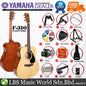 Yamaha F310 41'' Full Size Acoustic Guitar Beginner Complete Package With A Frame Guitar Stand (F 310)