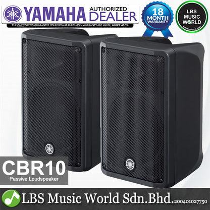 Yamaha CBR10 700W 10" 2-way Passive Speaker Loudspeaker Amplifier PA (CBR 10)