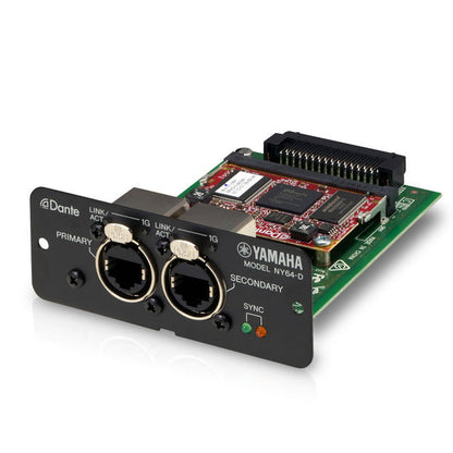 Yamaha NY64-D Dante Digital Interface Card for Yamaha TF Series Digital Mixing Consoles (NY64 NY64D)