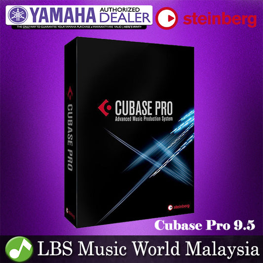 Yamaha Steinberg Cubase Pro 9.5 Recording Software (PC / Mac)