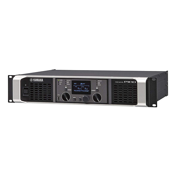 Yamaha PX10 Power Amplifier 2-channel 1200W with EQ Power Mixer for PA (PX 10)