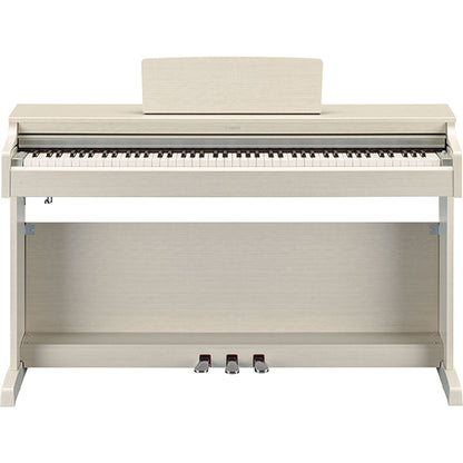 [Discontinued] Yamaha Arius YDP-164 White Ash Tone 88 Key Digital Piano Complete Bundle (YDP164 / YDP 164)