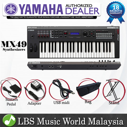 Yamaha MX49 49 Key Keyboard Production Station Intermediate Package Controller (MX 49)