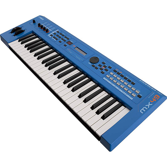 Yamaha MX49 49 Key Keyboard Blue Production Station Intermediate Package Controller (MX 49)
