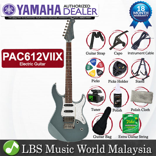 Yamaha PAC612VIIX Solid Body Electric Guitar With HSS Pickup - Mist Green (PAC612 VIIX)
