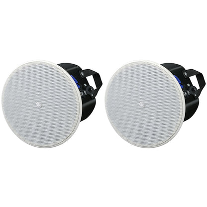 Yamaha VXC8W 8" 180 Watts Wall Ceiling Speaker loudspeaker Pair (White)
