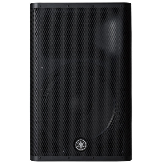 Yamaha DXR15 mkII 1100W 15" Powered Speaker 2 Way Operation with Speaker Stand - Pair (DXR15mkII)