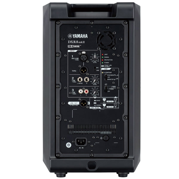 Yamaha DXR8 mkII 1100W 8" Powered Speaker 2 way Operation (DXR 8mkII)