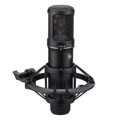 Yamaha YCM705 Wired Cardiod Mic Condenser Microphone with Shockmount and Popfilter
