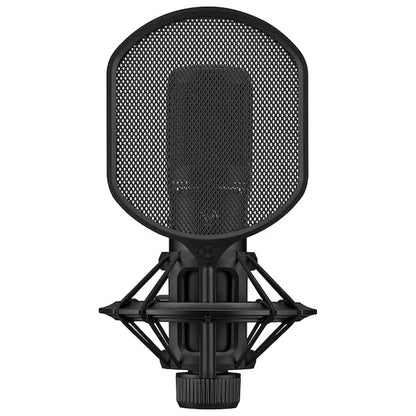 Yamaha YCM705 Wired Cardiod Mic Condenser Microphone with Shockmount and Popfilter