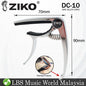 Ziko DC-10 Acoustic Classical Guitar High End Guitar Capo Silver (DC10 DC10SV)