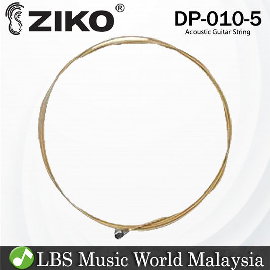 Ziko DP-010 Acoustic Guitar 5th Loose String Phosphor Bronze Extra Light Great Bright Tone