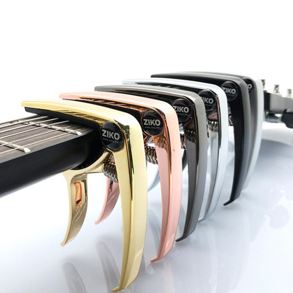 Ziko DC-10 Acoustic Classical Guitar High End Guitar Capo Silver (DC10 DC10SV)