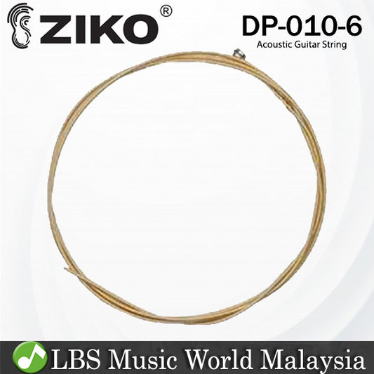 Ziko DP-010 Acoustic Guitar 6th Loose String Phosphor Bronze Extra Light Great Bright Tone