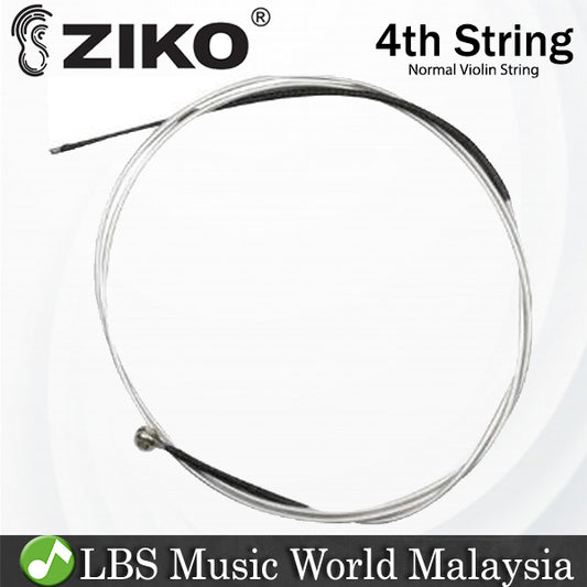 Ziko Normal Violin String 4th Loose String Nickle Wound Extra Light Tone